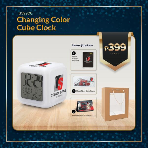Changing Color Cube Clock Bundle Thumbnail