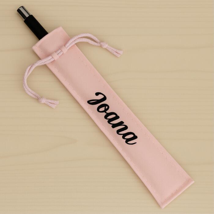 Leather Drawstring Ballpen Holder Thumbnail