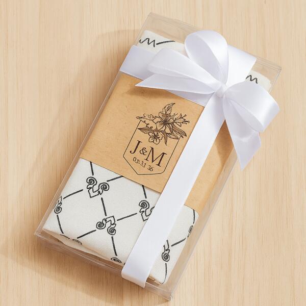 Acetate Tote Bag Box w/ Ribbon   Thumbnail