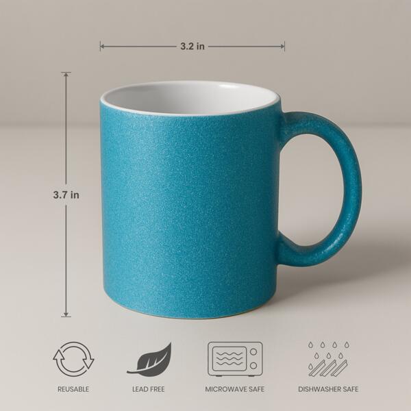 11oz Glitter Mug Thumbnail