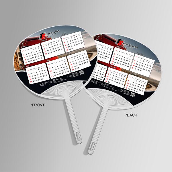 Skeleton Fan with Calendar Thumbnail