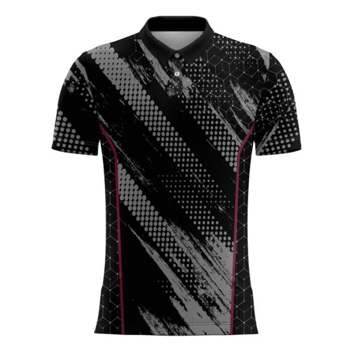 Pickleball Jersey Uniform Full Print Sublimation Polo Shirt Thumbnail