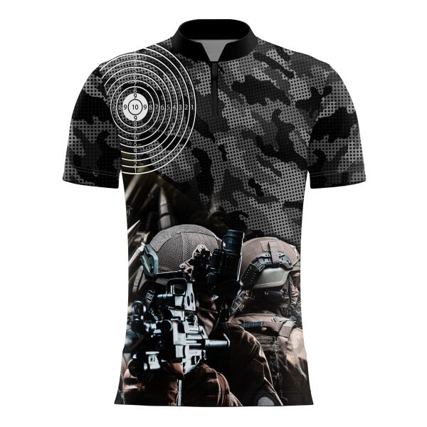 Tactical Design Full Print Sublimation Chinese Collar Thumbnail
