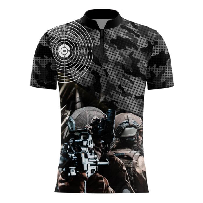 Tactical Design Full Print Sublimation Chinese Collar Thumbnail