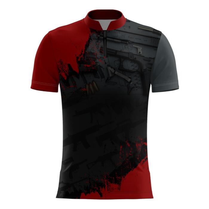 Tactical Design Full Print Sublimation Chinese Collar Thumbnail