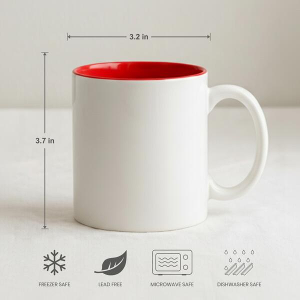 11oz Ceramic Inner Color Mug Thumbnail