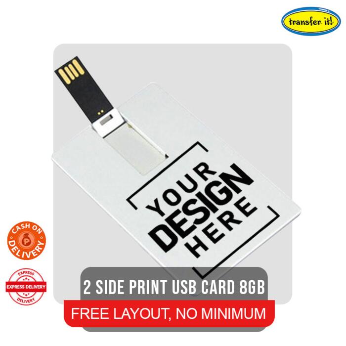2 Side Print USB Card 8gb Thumbnail
