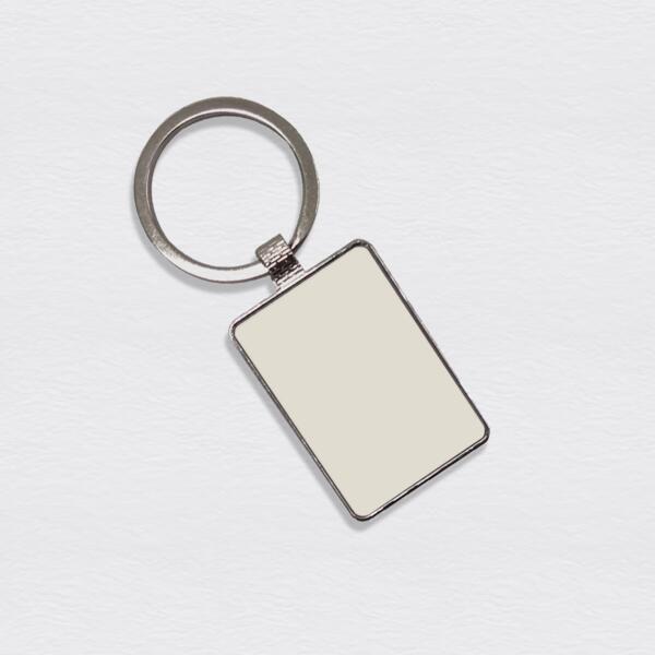 Metal Rectangle Keychain Thumbnail