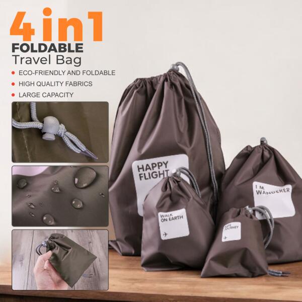 4 in 1 Foldable Travel Bag  Thumbnail