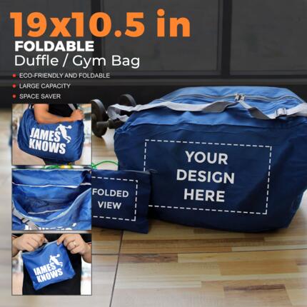 Foldable Duffle / Gym Bag  Thumbnail