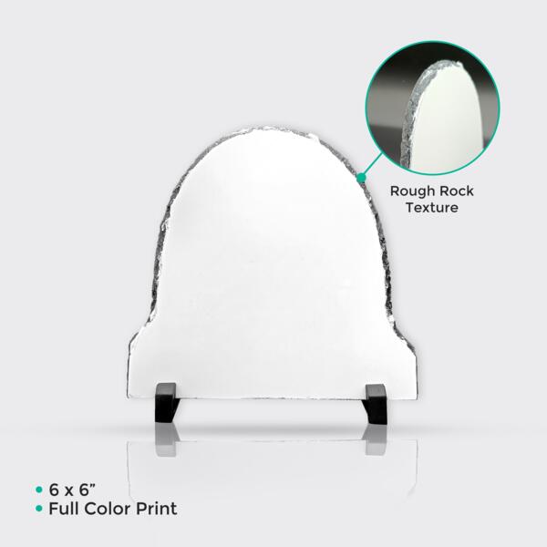 Door Shape Rock Photo Plaque RS-02  Thumbnail