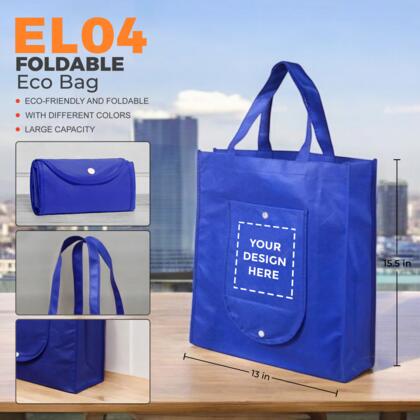 EL04 - Foldable Eco Bag Thumbnail