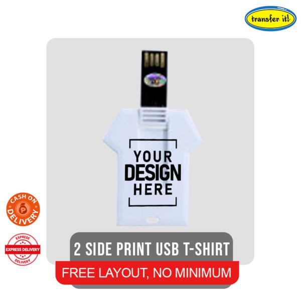 2 Side Print USB T-Shirt Thumbnail