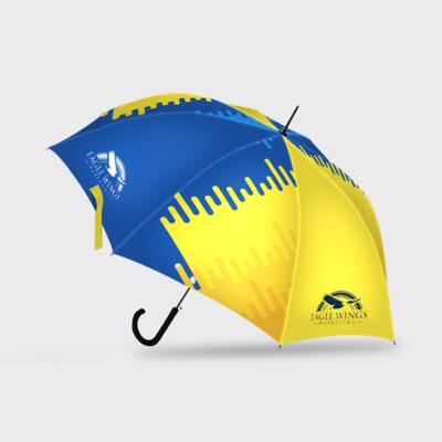 Full Print Straight Umbrella Thumbnail