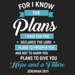 Christian T-Shirt Jeremiah 29:11 Design