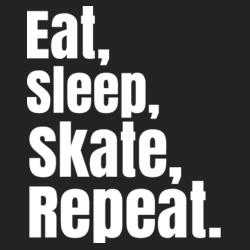 Eat, Sleep, Skate. Repeat Design
