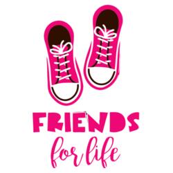 Friends For Life Group Shirt Design