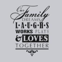 Family Laughs Together Design