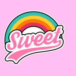 Sweet Changeable Name, Changeable Color, Rainbow Clipart Customize Cap Design