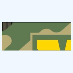 Camouflage Pattern with Name & Initials Design