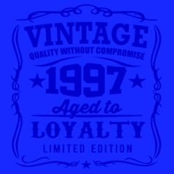 Vintage - Aged to Loyalty Design