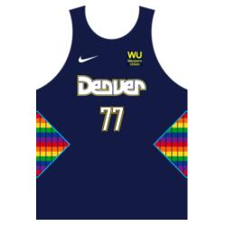 Team Denver Plain Jersey Sando JST-04 Design