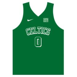 Team Celtics Plain Jersey Sando JST-09 Design
