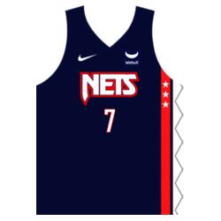 Team Nets Plain Jersey Sando JST-09 Design