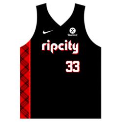 Team Ripcity Plain Jersey Sando JST-09 Design