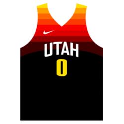 Team Utah Plain Jersey Sando JST-09 Design
