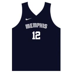 Team Memphis Plain Jersey Sando JST-09 Design