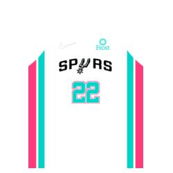 Team Spurs Lines and Pattern Jersey Sando JST-03 Design