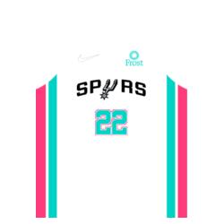 Team Spurs Lines and Pattern Jersey Sando JST-04 Design