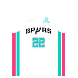 Team Spurs Lines and Pattern Jersey Sando JST-05 Design