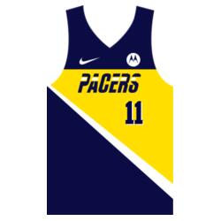 Team Pacers Lines and Pattern Jersey Sando JST-07 Design