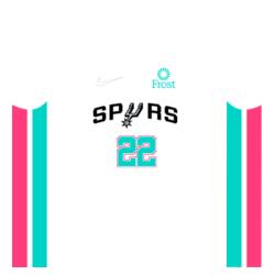 Team Spurs Lines and Pattern Jersey Sando JST-07 Design