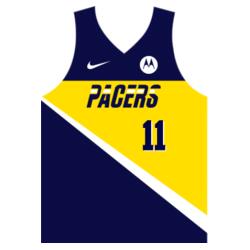 Team Pacers Lines and Pattern Jersey Sando JST-09 Design