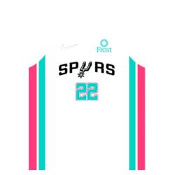 Team Spurs Lines and Pattern Jersey Sando JST-09 Design