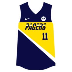 Team Pacers Lines and Pattern Jersey Sando JST-10 Design
