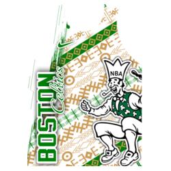 Team Boston Celtics 2 Full Print Jersey Sando JST-03 Design