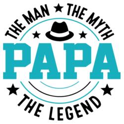 Papa, The legend. Design