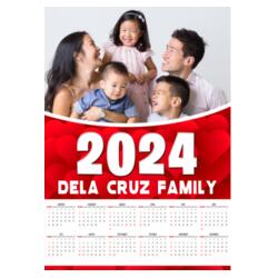 Customizable Family Design - C2S A3 Calendar - PCR-1 Design