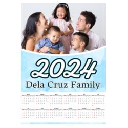 Customizable Family Design - C2S A4 Calendar - PCR-2 Design