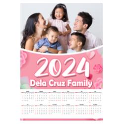 Customizable Family Design - C2S A4 Calendar - PCR-3 Design