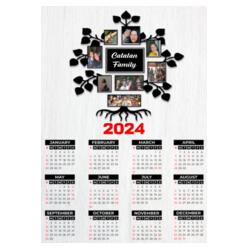 Customizable Family Design - C2S A3 Calendar - PCR-7 Design