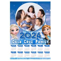Customizable Frozen Design - C2S A4 Calendar - PCR-30 Design
