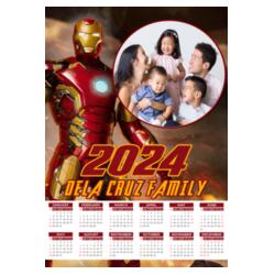Customizable Ironman Design - C2S A4 Calendar - PCR-18 Design