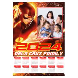 Customizable The Flash Design - C2S A4 Calendar - PCR-22 Design