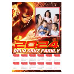 Customizable The Flash Design - C2S A3 Calendar - PCR-22 Design