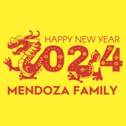 Mendoza Family, New Year 2024 - NY24-5 Design